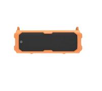 Genérico Funda de Silicona para Xiaomi Sound Party Altavoz Bluetooth - Bolsa de Transporte Protectora con Correa de Hombro, Piel Suave Antigolpes, Acceso a Puertos y Botones (Naranja)