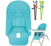 Genérico Funda de Silla de Comedor Infantil, Funda de Cojín de Cueros Sintético para Trona, Cojines para Sillas de Comedor para Peg-Perego, Kosmic Jané, Baoneo y Siesta Zero3, Ligera y Transpirable