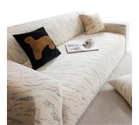 Genérico Funda de Sofá de Cobertura Completa, Funda de Sofá de Alta Elasticidad, Resistente al Polvo y a Las Manchas, Funda Lavable para Protector de Sofá,F,1Seater 90-140cm/35-55in