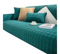 Genérico Funda de sofá Gruesa de Felpa, cojín de Asiento Antideslizante, cojín de sofá, Funda de sofá a Prueba de Polvo, Funda para sofá,F,70x90cm/28x35in