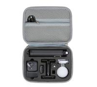 Genérico Funda de Transporte la cámara para Insta360 GO Ultra, Bolsa de Viaje compacta Resistente a la presión y a los Golpes, Funda Protectora de PU Guardar la para Insta360 GO Ultra. (Gris)
