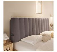 Genérico Funda for cabecera, Funda con Almohadilla de Relleno, Protector de cabecera Acolchado Grueso, Se Adapta a Camas de Metal de Madera, King Queen Full(Dark Gray,120cm)