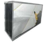 Generico Funda magnética acrílica de 5 mm compatible con Pokemon UPC Gran Fiesta 25 th, colección Ultra Premium, protección UV, antiarañazos, polvo, película protectora, juego de cartas