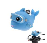 Genérico Funda para Boquilla de Buceo | Protector De Boquilla para Snorkel,con Clip y Colgante de Delfín Antipolvo Fosforescente Playa Piscina