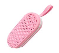 Generico Funda para gafas de natación, porta gafas de esquí, soporte para gafas de silicona espacioso, funda portátil para adultos y niños con amplio espacio