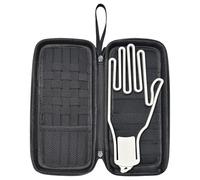 Generico Funda para guantes de golf - EVA + Elastic 27 x 13 x 5,5 cm | Protective Storage Pouch with Slots And Glove Shaper | Accessory for Men And Women Golfers Or Celebration.