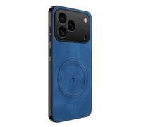 Genérico Funda para iPhone 17 Pro Max/17 Pro/17 Air/17, Delgada Case with Anti-Huella Soporte Magnético para Coche Guscio(Azul,17 Pro)
