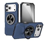 Genérico Funda para iPhone 17 Pro Max/17 Pro/17 Air/17, Magnético Case Carga Inalambrica Antideslizante Soporte Guscio(Azul,17 Air)