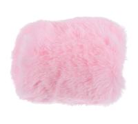 Genérico Funda para Micrófono Antiviento de Felpa Sintética para Micrófono Pequeño Compatible con Sennheiser Mk4 y Filtro Antiviento Rosa para Reducción de Ruido Entornos Ventosos