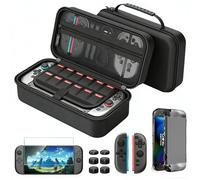 Generico Funda para Nintendo Switch 2 Kit de Accesorios Funda de Viaje Switch 2, Switch 2 Dockable Cover Protectora con Protector de Pantalla Switch 2 para Consola Nintendo Switch 2