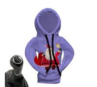 Genérico Funda Para Palanca De Cambios, Protección Y Decoración De Suéter Y Camisa, Cubierta Mini De Pomos De Cambio, Para SUV Monovolúmenes Sedanes Halloween Vacaciones Familia Amigos Y