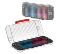 Genérico Funda para Switch 2, Funda rígida de Transporte para Consola de Videojuegos, Funda Protectora portátil Ultrafina, Puerto de Carga Reservado (Transparente)