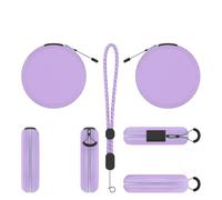 Genérico Funda para Tamagotchi Paradise, Bolsa de Almacenamiento para Consola de Mascotas virtuales, Bolsa Protectora a Prueba de Polvo y Golpes con Correa de Mano (Morado)