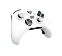 Genérico Funda para Xbox ROG Raikiri II, Funda Protectora de Silicona para Mando de Videojuegos, Funda Resistente a Golpes de 1,3 mm con 4 Tapas para los joysticks (Blanco)