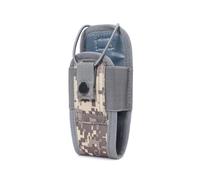 Genérico Funda Portátil Bolsa de Transporte Walkie talkies Cintura para Camping Caza Interphone Titular Bolsillo