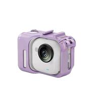 Genérico Funda Protectora con Marco cámara para Insta360 GO Ultra Marco rígido de PC Ampliable Funda Protectora Tipo Jaula para PC Accesorios para cámaras (Morado)
