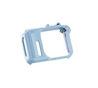 Genérico Funda Protectora con Marco cámara para Insta360 GO Ultra Marco rígido de PC Ampliable Funda Protectora Tipo Jaula para PC Accesorios para cámaras (Azul)