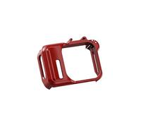 Genérico Funda Protectora con Marco cámara para Insta360 GO Ultra Marco rígido de PC Ampliable Funda Protectora Tipo Jaula para PC Accesorios para cámaras (Rojo)