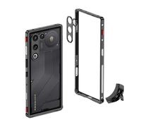 Genérico Funda Protectora de Aluminio para Nubia Redmagic 11 Air con Estructura metálica y disipación del Calor(Negro)