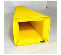 Genérico Funda Protectora de Espuma autoadhesiva para Postes de Baloncesto, para Uso Interior/Exterior, para columnas de 2,13 m (7 pies) de Altura, Color Amarillo, 15 x