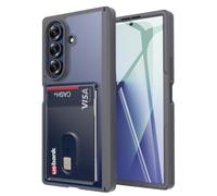 Genérico Funda Protectora de Pantalla para Samsung Galaxy Z Fold 7, con bisagra Envolvente y Ranura para Tarjetas, Carcasa Delgada Que Absorbe los Golpes.