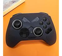 Genérico Funda protectora de silicona adecuada para el controlador de juegos para FLYDIGI Vader 4 Pro, funda para gamepad para FLYDIGI Vader 4 Pro (Negro)