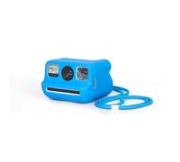Genérico Funda Protectora de Silicona cámara para Polaroid Go Gen2/Gen1. Funda Protectora de Silicona Suave, Resistente al Polvo y a los Golpes, con cordón. (Azul)