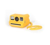 Genérico Funda Protectora de Silicona cámara para Polaroid Go Gen2/Gen1. Funda Protectora de Silicona Suave, Resistente al Polvo y a los Golpes, con cordón. (Amarillo)