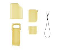Genérico Funda Protectora de Silicona la cámara para Insta360 Luna Ultra. Incluye Funda Protectora Resistente a los arañazos, Tapa para el Objetivo y Cubierta Antideslizante para la Pantalla.