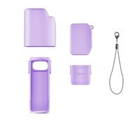 Genérico Funda Protectora de Silicona la cámara para Insta360 Luna Ultra. Incluye Funda Protectora Resistente a los arañazos, Tapa para el Objetivo y Cubierta Antideslizante para la Pantalla.