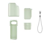 Genérico Funda Protectora de Silicona la cámara para Insta360 Luna Ultra. Incluye Funda Protectora Resistente a los arañazos, Tapa para el Objetivo y Cubierta Antideslizante para la Pantalla.