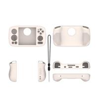 Genérico Funda protectora de silicona Para ANBERNIC RG Cube Gaming Consola Protección Contra Caídas Simple Color Sólido Accesorios de Protección de Consola de Juego de Mano (Negro)