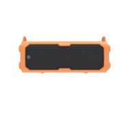 Genérico Funda Protectora de Silicona para Xiaomi Sound Party Altavoz, Estuche Protector de Transporte con Correa para el Hombro (Naranja)