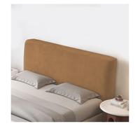 Genérico Funda Protectora De Terciopelo For Cabecero De Cama, Elástica, Antipolvo, For Cabeceros, Sofás Y Muebles, Decoración Moderna.(Light Brown,180cm*70cm)