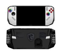 Genérico Funda Protectora de TPU con Soporte para MSI Claw 8 Z2 Extreme Game Machine (Negro)