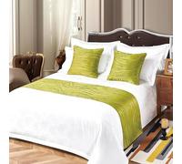 Genérico Funda Protectora Decorativa For Camino De Cama: Protege Camas, Sofás Y Sillones. Solución Práctica contra Manchas, Desgaste Polvo. Mejora La Decoración del Hogar Sin Esfuerzo(L,50 * 240cm)