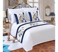 Genérico Funda Protectora Decorativa For Camino De Cama: Protege Camas, Sofás Y Sillones. Solución Práctica contra Manchas, Desgaste Polvo. Mejora La Decoración del Hogar Sin Esfuerzo(G,50 * 180cm)