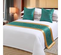 Genérico Funda Protectora Decorativa For Camino De Cama: Protege Camas, Sofás Y Sillones. Solución Práctica contra Manchas, Desgaste Polvo. Mejora La Decoración del Hogar Sin Esfuerzo(P,50 * 260cm)