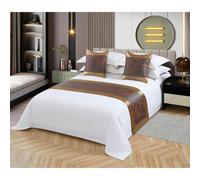 Genérico Funda Protectora For Camino De Cama: Un Elegante Detalle Funcional For El Hogar Que Evita Derrames Y Suciedad En Camas, Sofás Sillas(D,50 * 240cm)