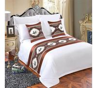 Genérico Funda Protectora For Camino De Cama: Un Mueble Versátil For Cualquier Habitación. Elegante Detalle For Camas Y Sofás. Evita El Desgaste Mantiene Las Superficies Frescas(G,50 * 180cm)
