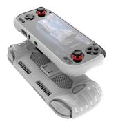 Genérico Funda Protectora la Consola de Juegos para Ayn Odin3, Funda Protectora de TPU Suave Resistente a los arañazos y a Las caídas, con Soporte Accesorios para Ayn Odin3. (Blanco)