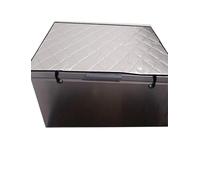 Genérico Funda Protectora para frigorífico de Exterior, Parasol Aislante para armarios frigoríficos y congeladores, Color Plata, 70 x 100 cm (27,6 x 39,4 Pulgadas) - Protección UV y Resistente a la i