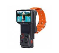 Genérico Funda Protectora para Insta360 Luna Ultra Mando a Distancia: Ángulo Ajustable, Liberación Rápida Magnética, Modo Horizontal/Vertical (Naranja estándar)