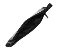 Genérico Funda Protectora para Lápiz Capacitivo Compatible, Estuche de Cuero Duradero, Color Negro, con Cinta Elástica, para Estudiantes y Profesionales, Uso Diario y Transporte Seguro,