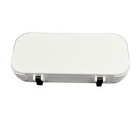 Genérico Funda Protectora portátil para Retroid Pocket 5 Consola de Juegos, a Prueba de Golpes Cubierta Protectora Caja de Almacenamiento para Consola de Juegos de Mano (Blanco)