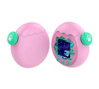 Genérico Funda Protectora y Tapa de Botón para Tamagotchi Paradise Consola de Juegos Funda de Silicona Suave Resistente a Caídas y Antideslizante Linda Funda Protectora (Pink)