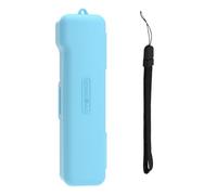 Genérico Funda rígida para dji Osmo Pocket 3, Funda Protectora de la cámara Anti-caída portátil de Transporte Bolsa de Piel Accesorios (Azul)