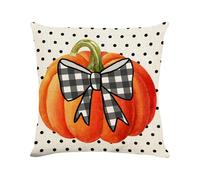 Genérico Fundas de Cojín para el Día de Brujas,Tela Suave y Comoda - Cubierta Decorativa 46x46cm para Dormitorio Sala Sofá Sillón