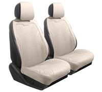 Genérico Fundas para Asientos de Coche para Mini Cooper 5 Portes 2013-2022,Fundas de Ante Premium a Medida, Altura Ajustable, Transpirables & Antideslizantes, Ajuste Universal