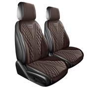 Genérico Fundas para Asientos de Coche para New C3 2024,Cuero Premium - Seguro para Airbags, Transpirable, Ajuste Universal para la mayoría de vehículos